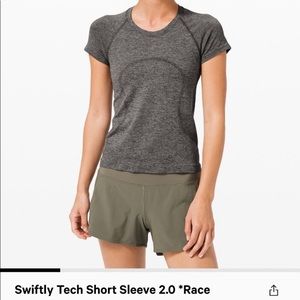 Lululemon swiftly race t-shirt